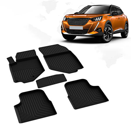 Peugeot 3008 Active 4D Havuzlu Paspas 2016 ve Üzeri