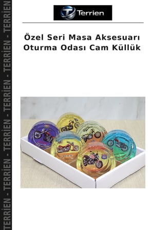 Özel Seri Masa Aksesuarı Oturma Odası Cam Küllük