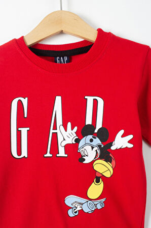 Kaykaylı Mickey Baskılı Erkek Çocuk Alt Üst Takım