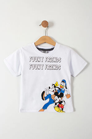 Funny Friends Baskılı Erkek Çocuk Alt Üst Takım