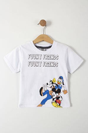 Funny Friends Baskılı Erkek Çocuk Alt Üst Takım