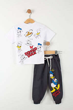 Donald Duck Baskılı Erkek Çocuk Alt Üst Takım