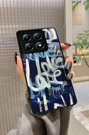 Xiaomi Mi 14T Pro Uyumlu Love Yazılı Parlak Silikon Kılıf