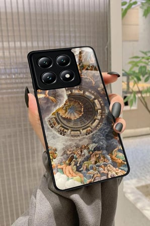 Xiaomi Mi 14T Pro Uyumlu Rönesans Tasarımlı Parlak Silikon Kılıf