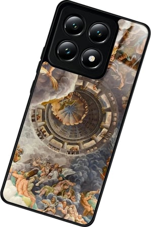 Xiaomi Mi 14T Pro Uyumlu Rönesans Tasarımlı Parlak Silikon Kılıf