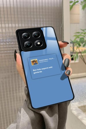 Xiaomi Mi 14T Pro Uyumlu Müslüm Gürses Şarkı Sözü Tasarımlı Parlak Silikon Kılıf