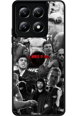Xiaomi Mi 14T Pro Uyumlu Poster Tasarımlı Parlak Silikon Kılıf