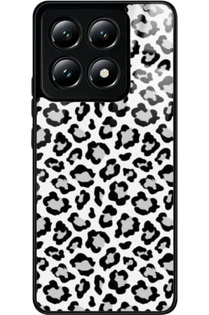 Xiaomi Mi 14T Uyumlu Leopar Tasarımlı Parlak Silikon Kılıf
