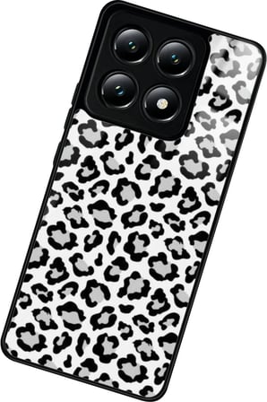 Xiaomi Mi 14T Uyumlu Leopar Tasarımlı Parlak Silikon Kılıf