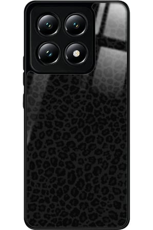 Xiaomi Mi 14T Uyumlu Leopar Tasarımlı Parlak Silikon Kılıf