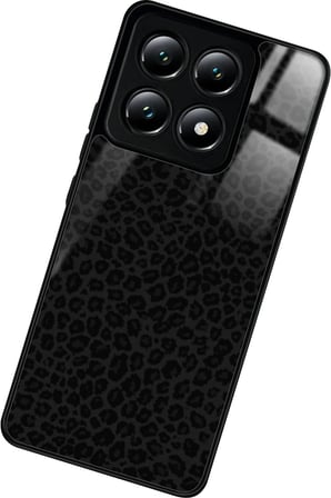 Xiaomi Mi 14T Uyumlu Leopar Tasarımlı Parlak Silikon Kılıf