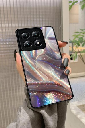 Xiaomi Mi 14T Uyumlu Sim Tasarımlı Parlak Silikon Kılıf