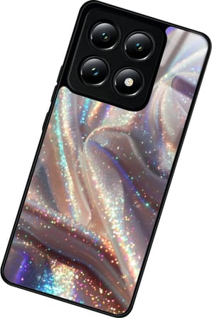 Xiaomi Mi 14T Uyumlu Sim Tasarımlı Parlak Silikon Kılıf