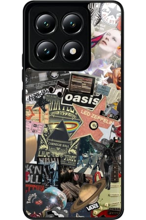 Xiaomi Mi 14T Uyumlu Poster Tasarımlı Parlak Silikon Kılıf
