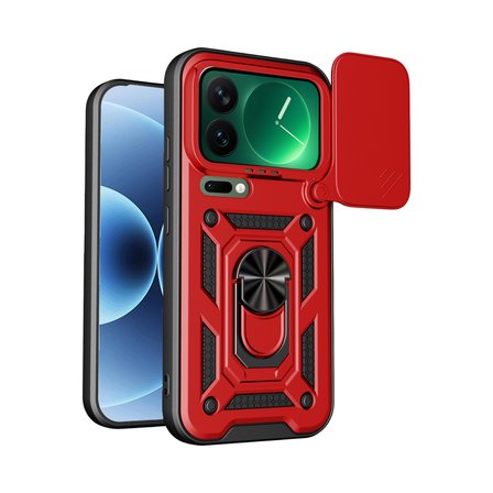 Xiaomi Mi 17 Pro Uyumlu Kılıf Kamera Korumalı Standlı Tank Azn-SrVega
