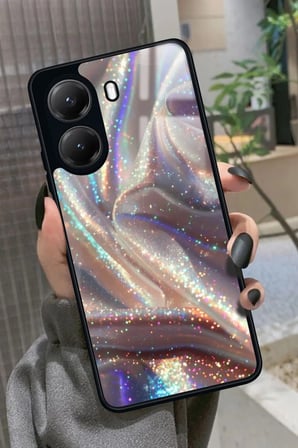 Xiaomi Poco X7 Pro Uyumlu Sim Tasarımlı Parlak Silikon Kılıf