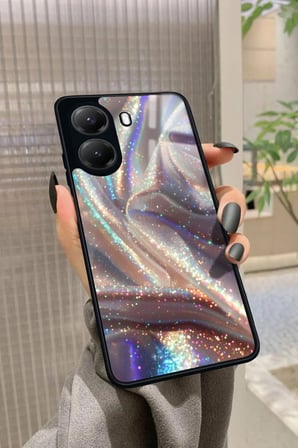 Xiaomi Poco X7 Pro Uyumlu Sim Tasarımlı Parlak Silikon Kılıf