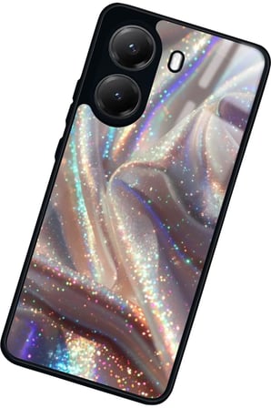 Xiaomi Poco X7 Pro Uyumlu Sim Tasarımlı Parlak Silikon Kılıf