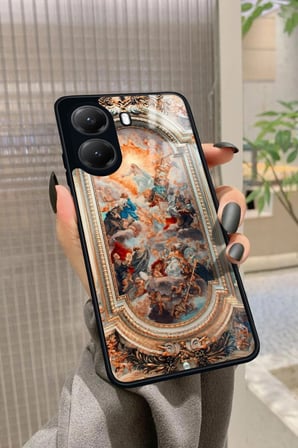 Xiaomi Poco X7 Pro Uyumlu Rönesans Tasarımlı Parlak Silikon Kılıf
