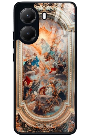 Xiaomi Poco X7 Pro Uyumlu Rönesans Tasarımlı Parlak Silikon Kılıf
