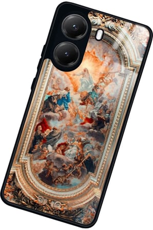 Xiaomi Poco X7 Pro Uyumlu Rönesans Tasarımlı Parlak Silikon Kılıf