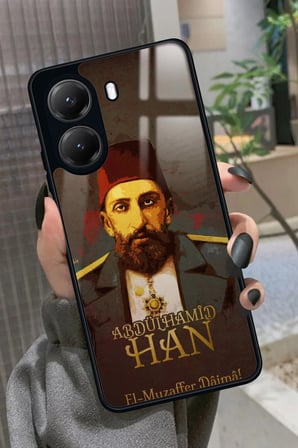 Xiaomi Poco X7 Pro Uyumlu Abdülhamid Han Tasarımlı Parlak Silikon Kılıf