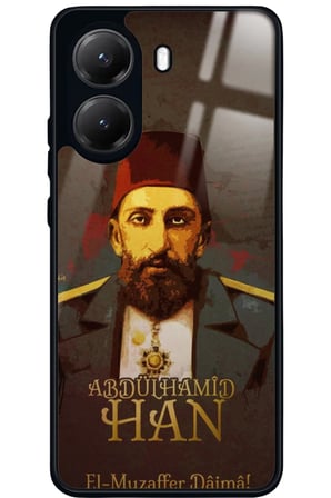 Xiaomi Poco X7 Pro Uyumlu Abdülhamid Han Tasarımlı Parlak Silikon Kılıf