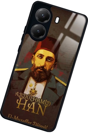 Xiaomi Poco X7 Pro Uyumlu Abdülhamid Han Tasarımlı Parlak Silikon Kılıf
