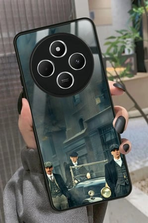 Xiaomi Redmi 14C Uyumlu Peaky Blinders Tasarımlı Parlak Silikon Kılıf