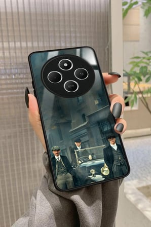 Xiaomi Redmi 14C Uyumlu Peaky Blinders Tasarımlı Parlak Silikon Kılıf