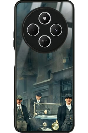 Xiaomi Redmi 14C Uyumlu Peaky Blinders Tasarımlı Parlak Silikon Kılıf