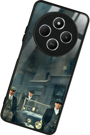 Xiaomi Redmi 14C Uyumlu Peaky Blinders Tasarımlı Parlak Silikon Kılıf