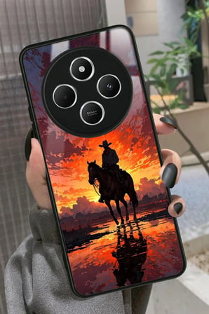 Xiaomi Redmi 14C Uyumlu RDR2 Tasarımlı Parlak Silikon Kılıf