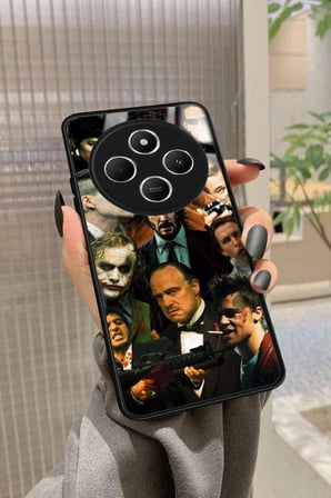 Xiaomi Redmi 14C Uyumlu Film Karakterleri Tasarımlı Parlak Silikon Kılıf