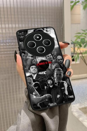 Xiaomi Redmi 14C Uyumlu Poster Tasarımlı Parlak Silikon Kılıf