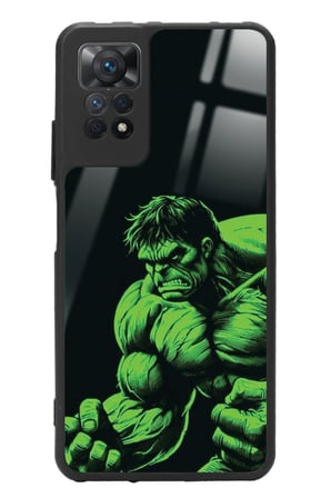 Xiaomi Redmi Note 11 Pro Uyumlu Hulk Tasarımlı Parlak Silikon Kılıf
