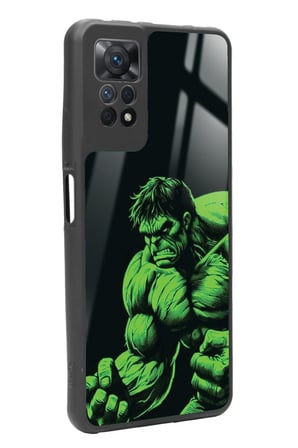 Xiaomi Redmi Note 11 Pro Uyumlu Hulk Tasarımlı Parlak Silikon Kılıf