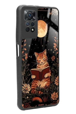 Xiaomi Redmi Note 11 Pro Uyumlu Kedi Tasarımlı Parlak Silikon Kılıf