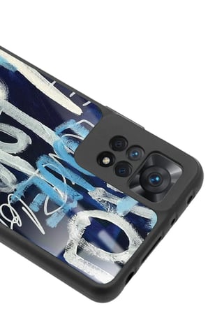 Xiaomi Redmi Note 11 Pro Uyumlu Love Yazılı Parlak Silikon Kılıf