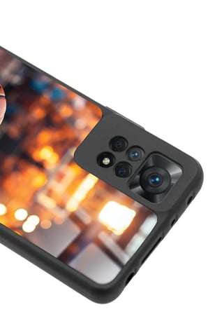Xiaomi Redmi Note 11 Pro Uyumlu Basketbol Tasarımlı Parlak Silikon Kılıf
