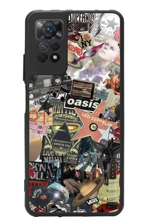 Xiaomi Redmi Note 11 Pro Uyumlu Poster Tasarımlı Parlak Silikon Kılıf
