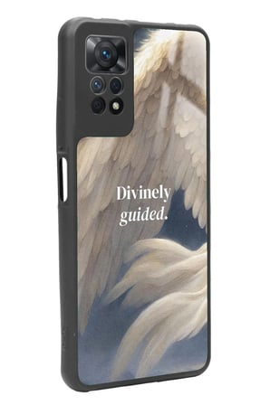 Xiaomi Redmi Note 11 Pro Uyumlu Melek Tasarımlı Parlak Silikon Kılıf