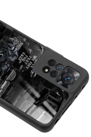 Xiaomi Redmi Note 11 Pro Uyumlu Araba Posteri Tasarımlı Parlak Silikon Kılıf