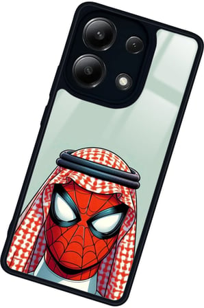 Xiaomi Redmi Note 13 4G Uyumlu Örümcek Adam Tasarımlı Parlak Silikon Kılıf