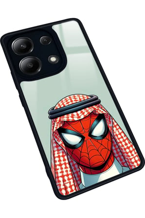 Xiaomi Redmi Note 13 4G Uyumlu Örümcek Adam Tasarımlı Parlak Silikon Kılıf