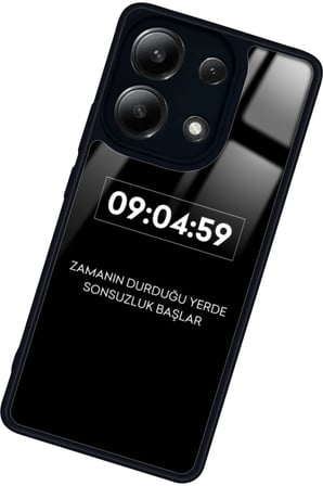 Xiaomi Redmi Note 13 4G Uyumlu Atatürk Tasarımlı Parlak Silikon Kılıf