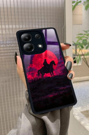 Xiaomi Redmi Note 13 4G Uyumlu RDR2 Tasarımlı Parlak Silikon Kılıf