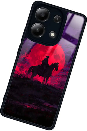 Xiaomi Redmi Note 13 4G Uyumlu RDR2 Tasarımlı Parlak Silikon Kılıf