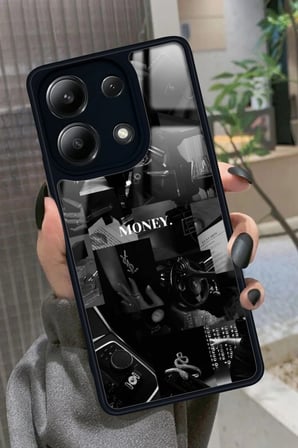 Xiaomi Redmi Note 13 4G Uyumlu Mafia Tasarımlı Parlak Silikon Kılıf