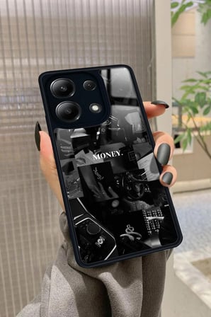Xiaomi Redmi Note 13 4G Uyumlu Mafia Tasarımlı Parlak Silikon Kılıf
